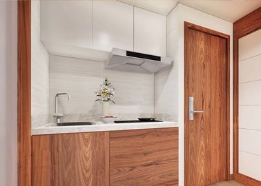 Liquid Flat Pack Luksusowy dom prefabrykowany na zamówienie z drewnianym wnętrzem / sypialnią