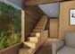 Taupe Ash Wood 70 lat prefabrykowany dom z wodoodpornymi ruchomymi modułowymi domami