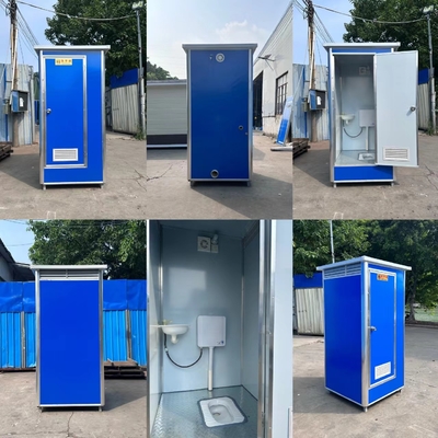 Prefabrykowane mobilne toalety zewnętrzne z elektrycznością i wodociągami